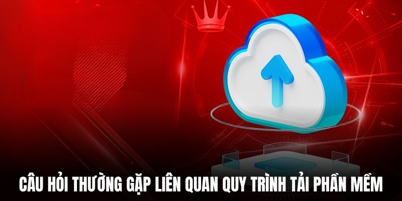 Câu hỏi thường gặp liên quan quy trình tải phần mềm.
